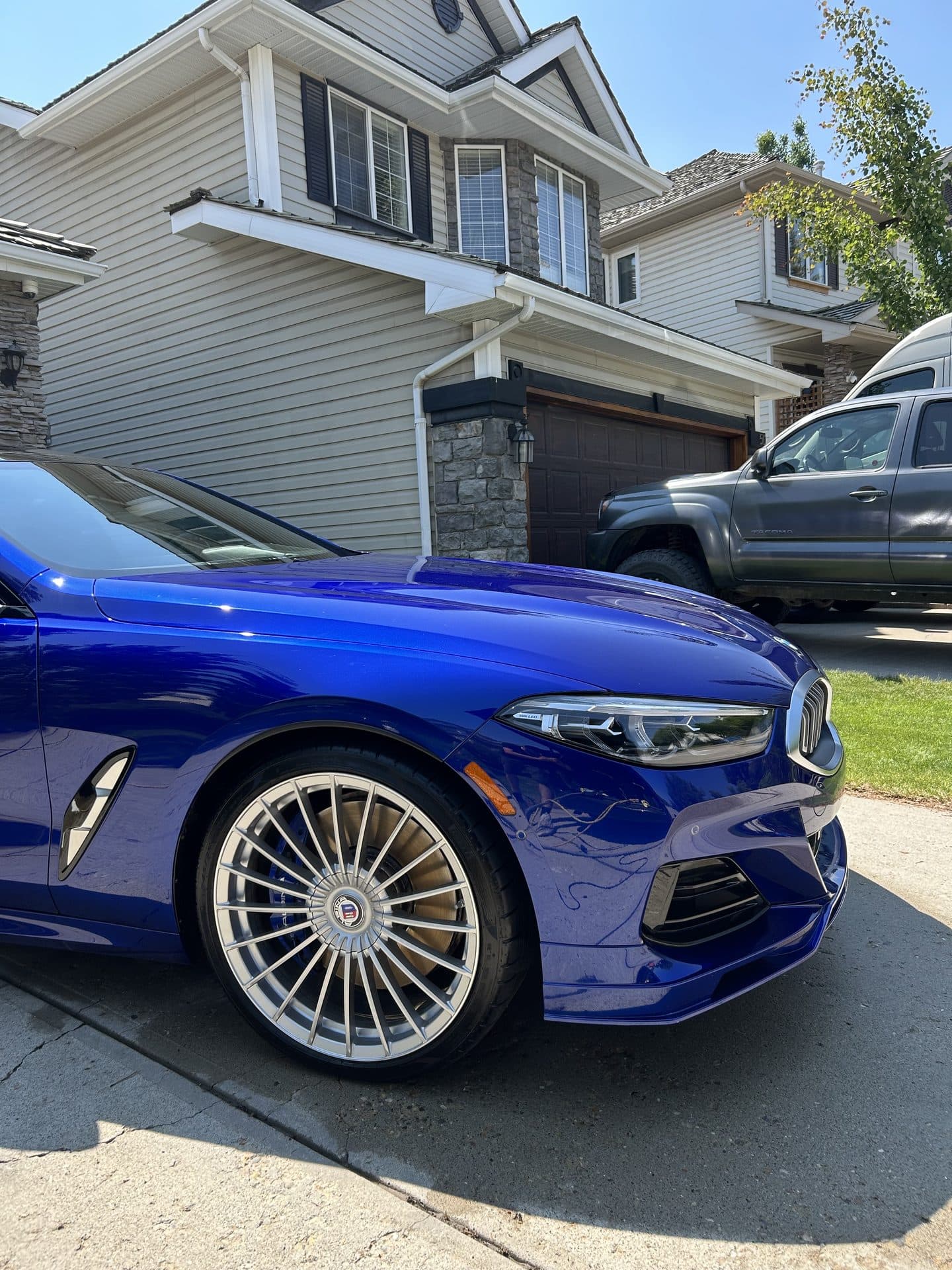 Ceramic coated BMW Alpina B5 Calgary