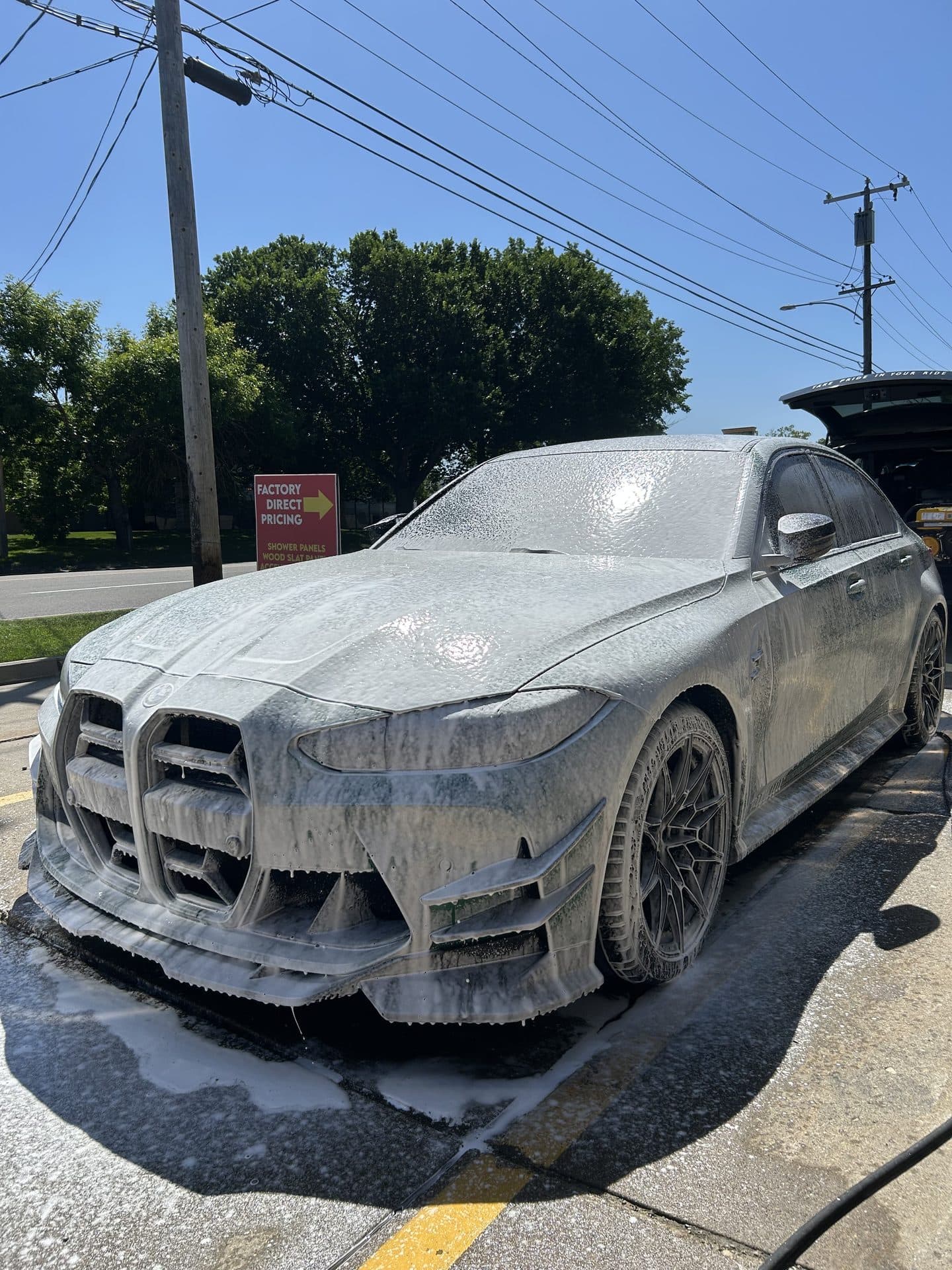 Before - Paint Correction — BMW M3