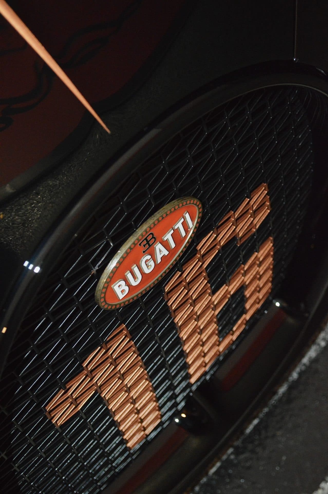 Bugatti Chiron grille