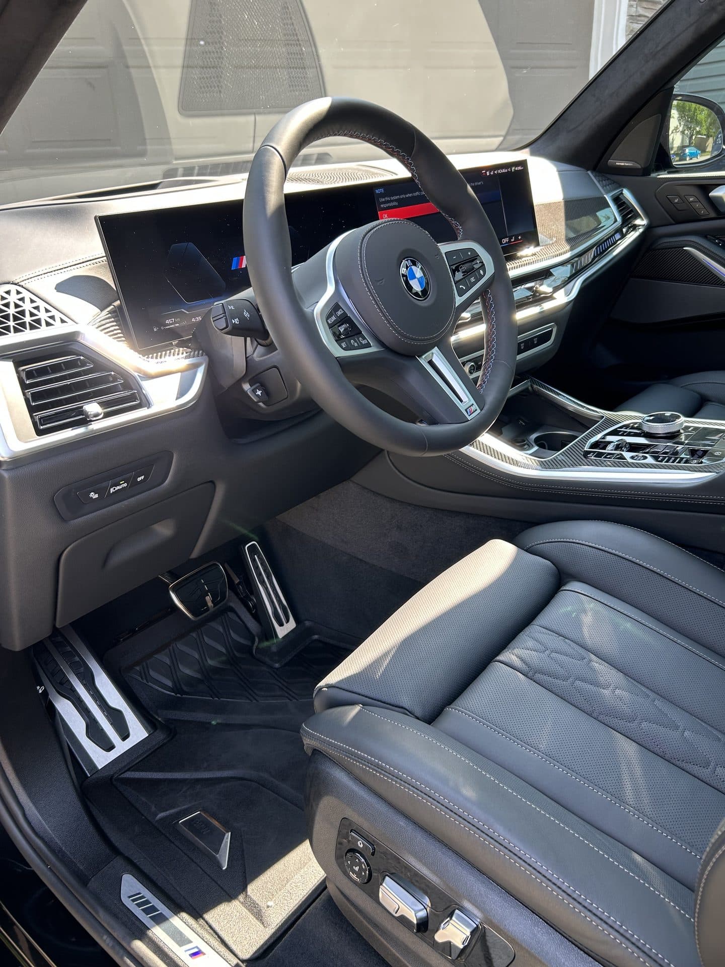 Detailed BMW interior Calgary