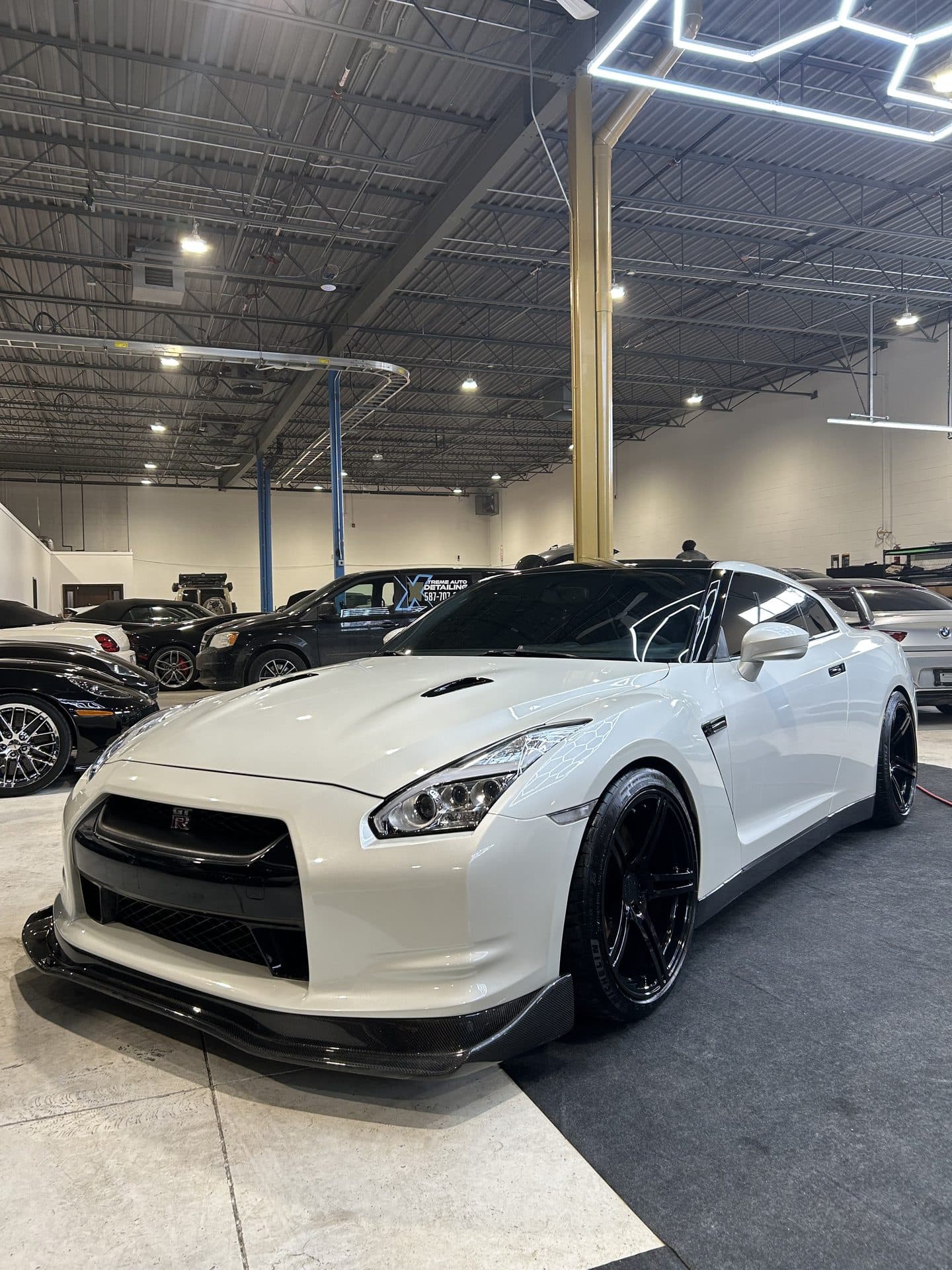 Nissan GT-R front end Calgary